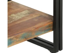 Estantería de 5 niveles madera maciza reciclada 60x30x180 cm