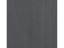 Estantería de 3 niveles madera maciza de pino gris 40x30x105 cm