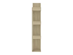Estantería de aglomerado color roble Sonoma 86x25,5x140 cm