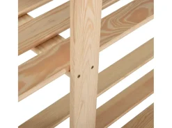 Estantería de almacenamiento de 5 niveles 170 x 28,5 x 170 cm madera maciza de pino 02_0000659