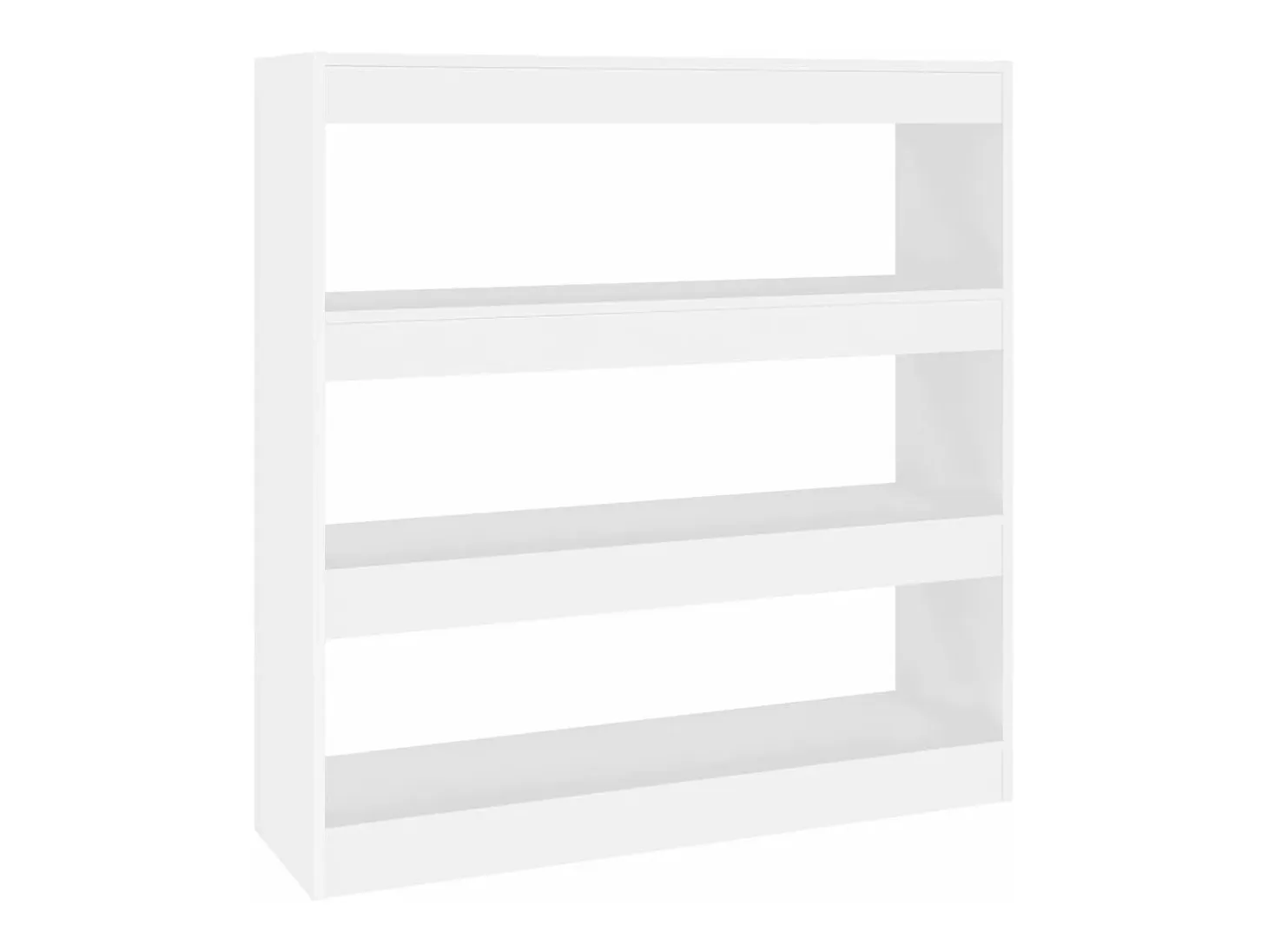 Estantería de libros/divisor de espacios blanco 100x30x103 cm