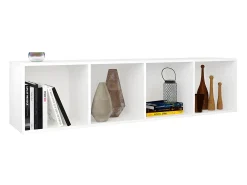 Estantería de libros/mueble TV madera contrachapada 36x30x143cm