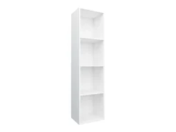 Estantería de libros/mueble TV madera contrachapada 36x30x143cm