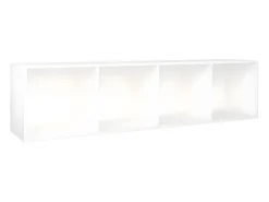 Estantería de libros/mueble TV madera contrachapada 36x30x143cm