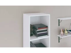 Estantería de libros/mueble TV madera contrachapada 36x30x143cm