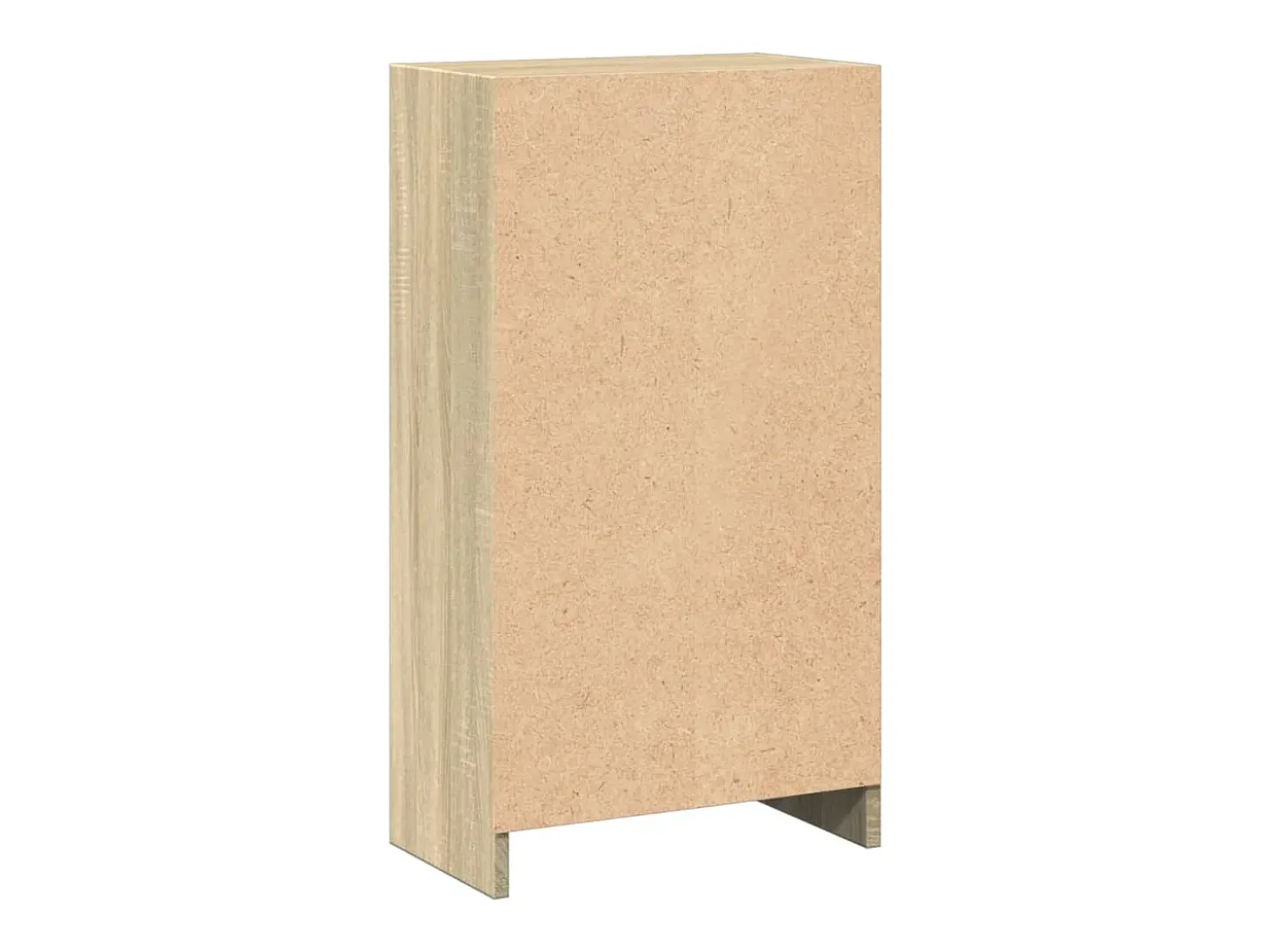 Estantería de madera contrachapada color roble 40x24x75 cm