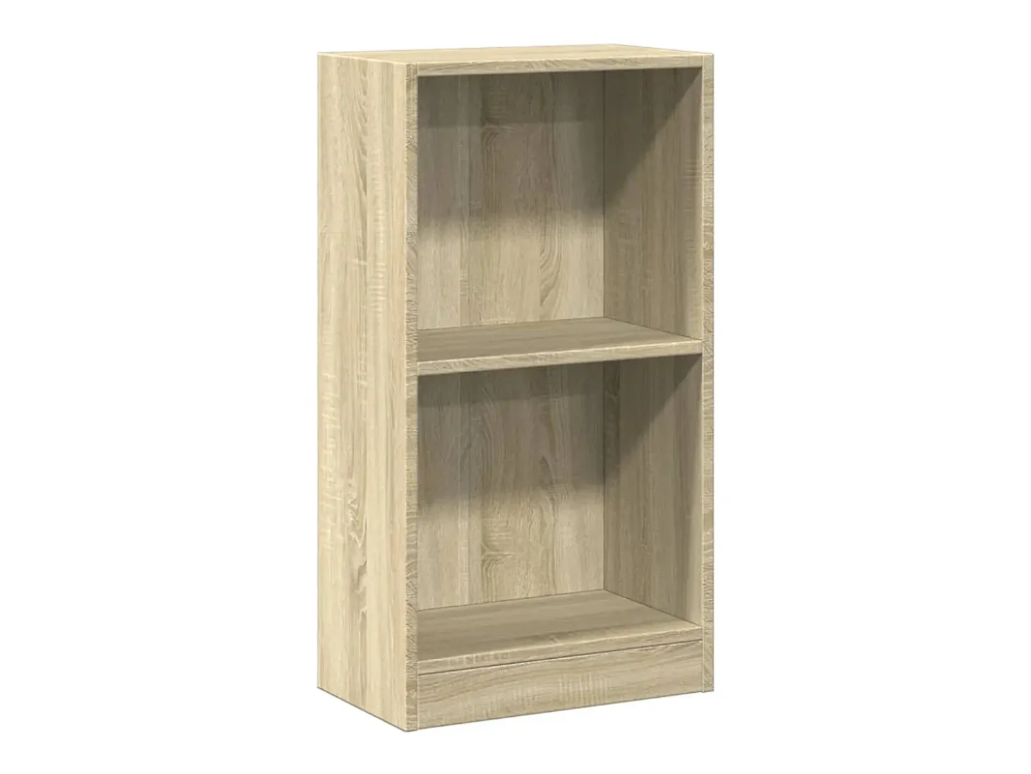 Estantería de madera contrachapada color roble 40x24x75 cm