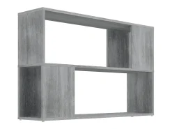 Estantería de madera contrachapada gris Sonoma 100x24x63 cm