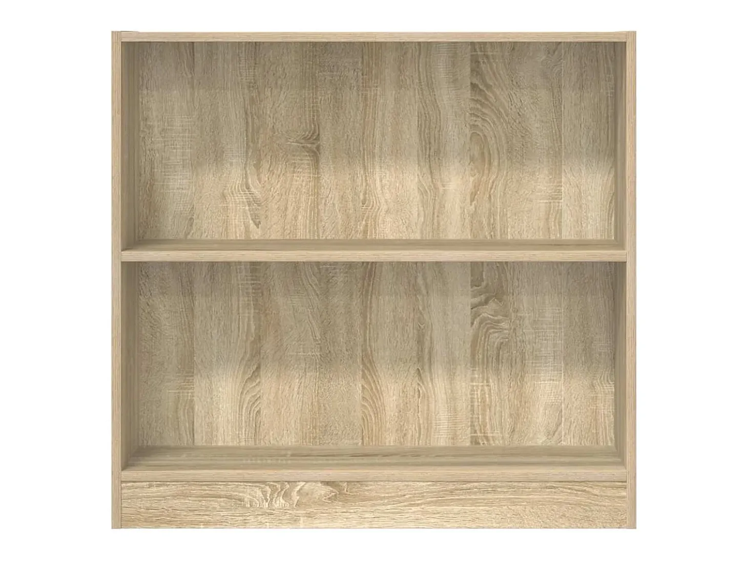 Estantería de madera contrachapada color roble 80x24x75 cm