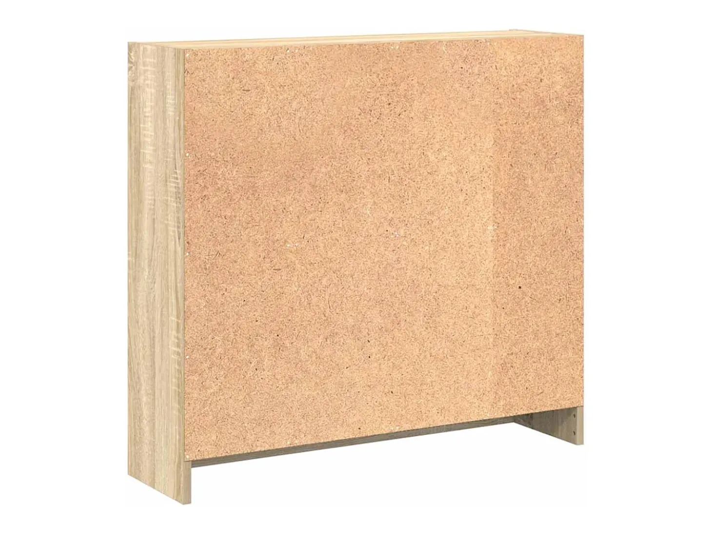 Estantería de madera contrachapada color roble 80x24x75 cm
