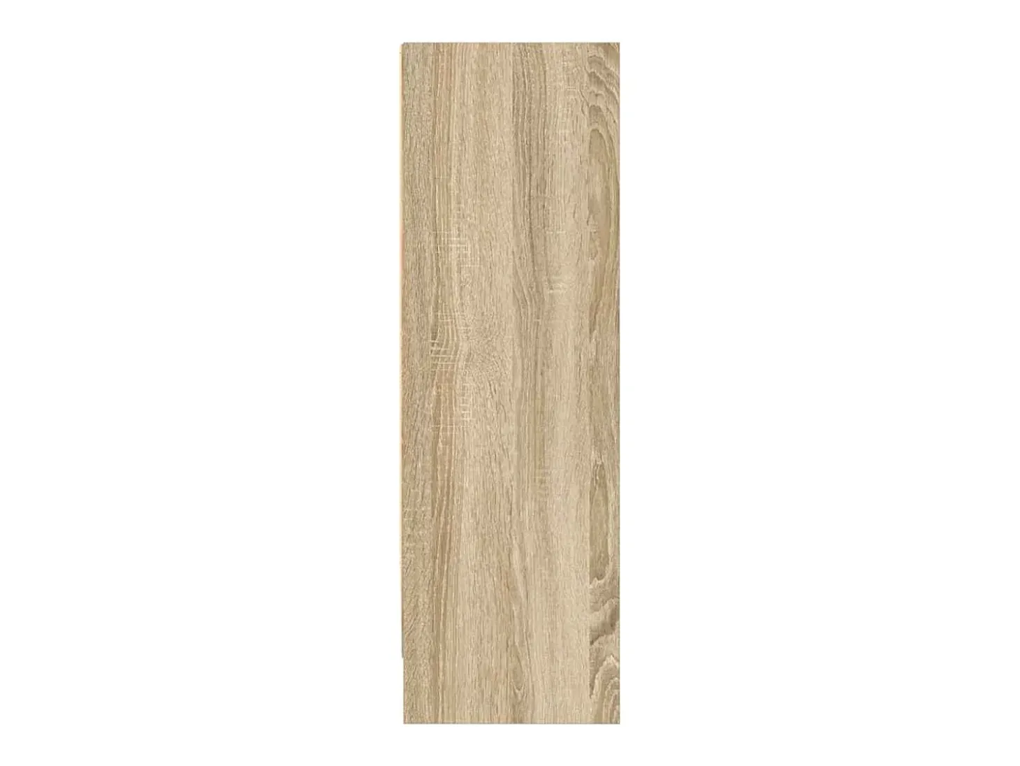 Estantería de madera contrachapada color roble 80x24x75 cm