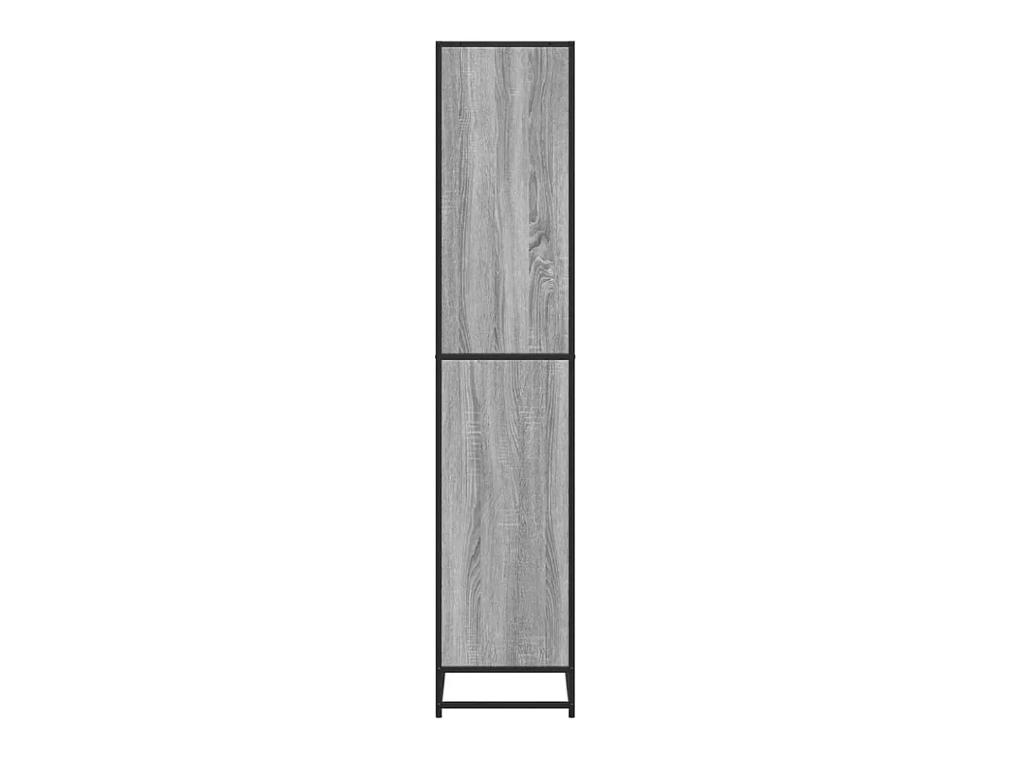 Estantería de madera de ingeniería gris Sonoma 80,5x35x170,5 cm