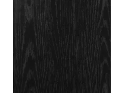 Estantería de madera de ingeniería roble negro 40x24x52 cm