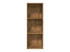 Estantería de madera de ingeniería roble artisian 40x30x114 cm