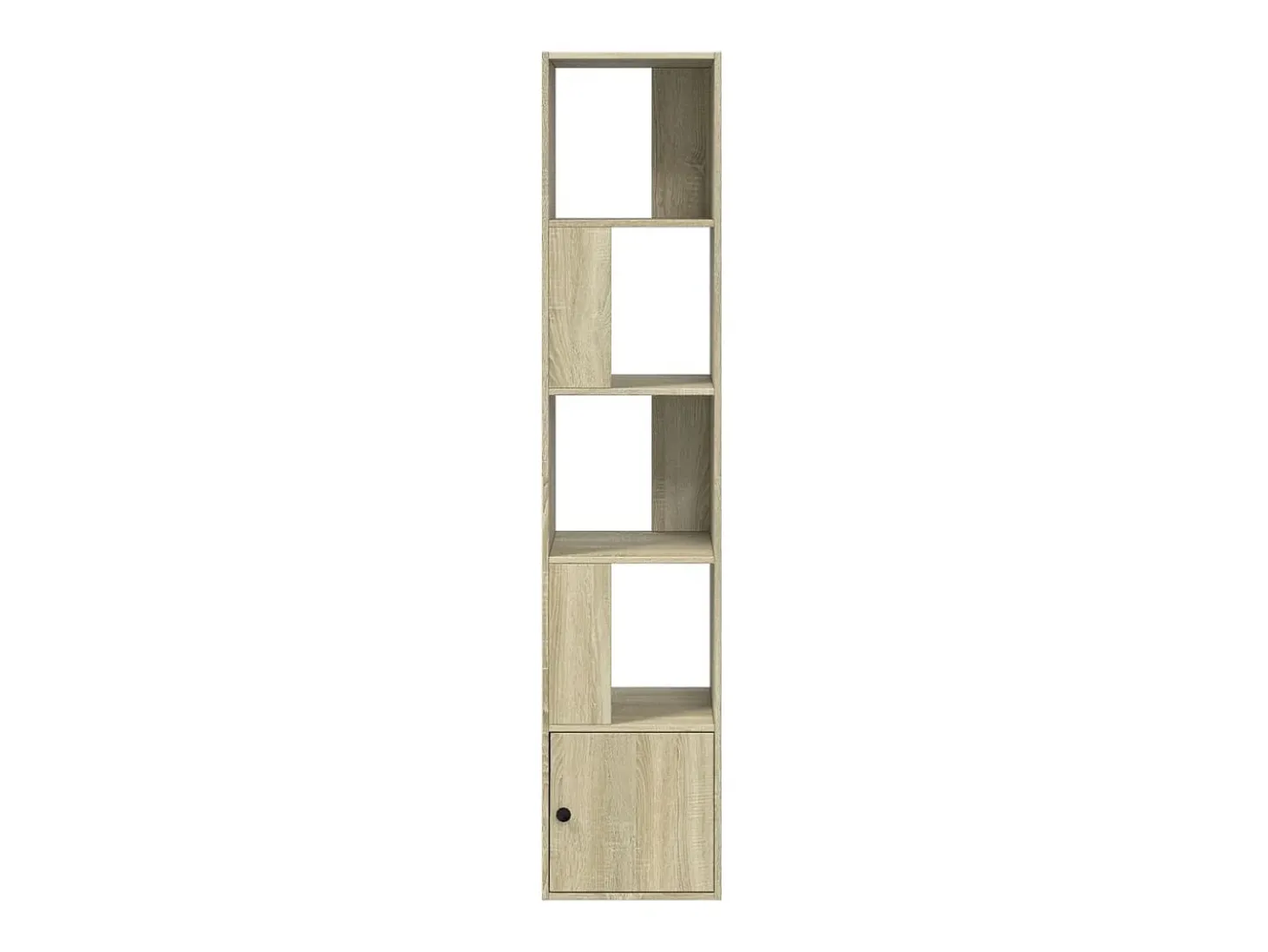 Estantería de madera de ingeniería roble Sonoma 40x36x189 cm
