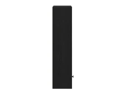 Estantería de madera de ingeniería roble negro 31x24x102 cm