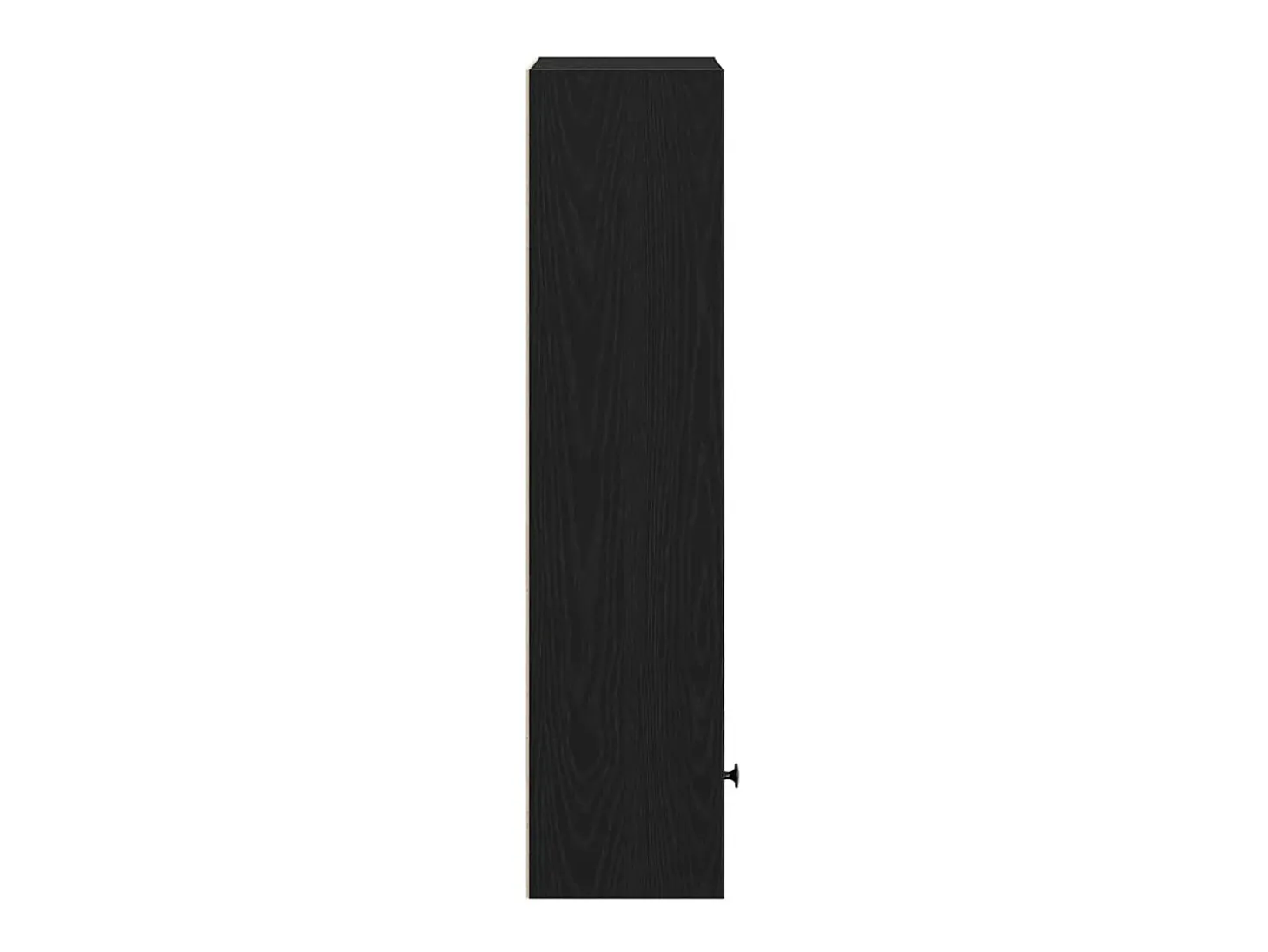 Estantería de madera de ingeniería roble negro 31x24x102 cm