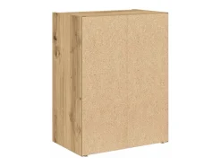 Estantería de madera de ingeniería roble artisan 40x24x52 cm