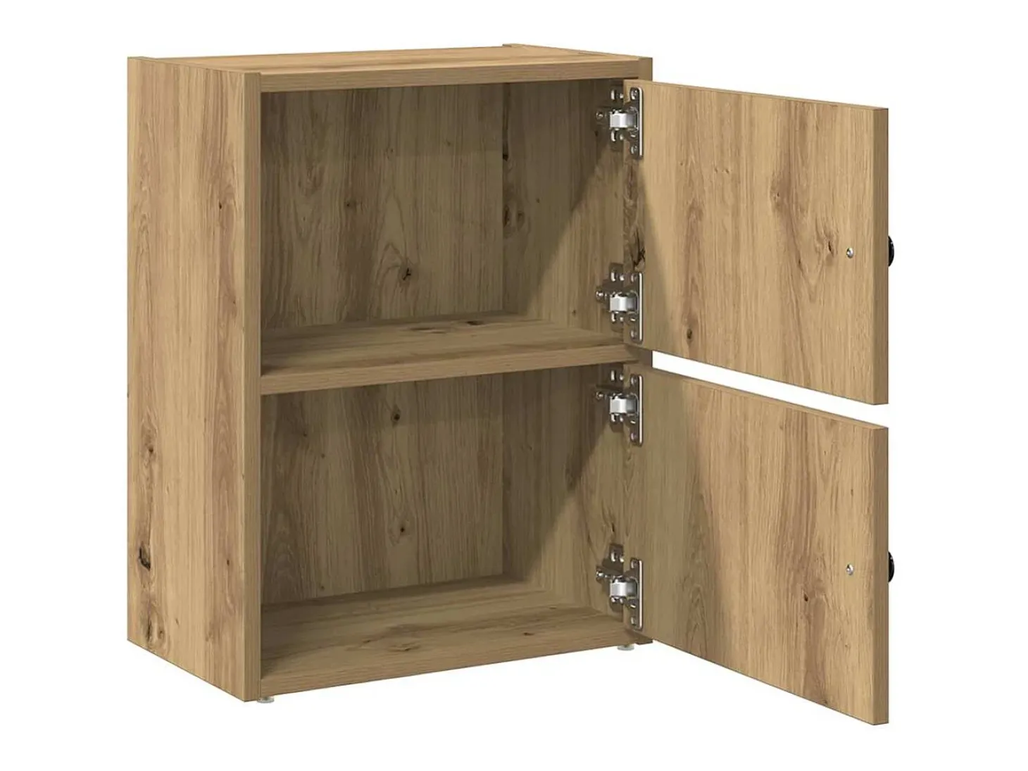 Estantería de madera de ingeniería roble artisan 40x24x52 cm