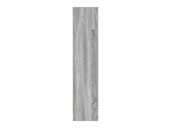Estantería de madera de ingeniería gris Sonoma 80x24x109 cm