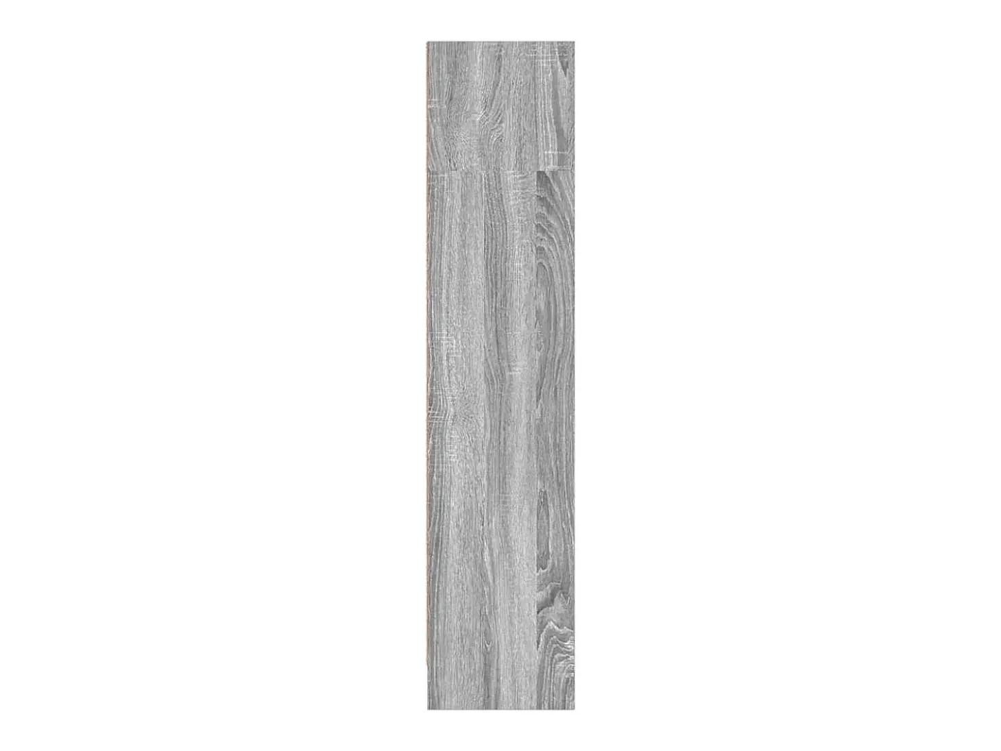 Estantería de madera de ingeniería gris Sonoma 80x24x109 cm