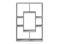 Estantería de madera de ingeniería gris Sonoma 63x20x90 cm