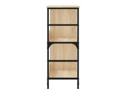 Estantería de madera de ingeniería roble Sonoma 78,5x33x82 cm