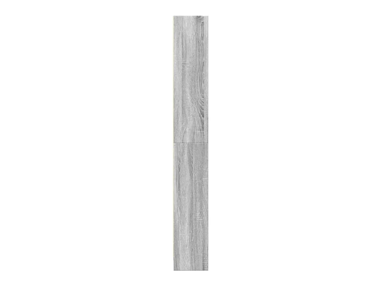 Estantería de madera de ingeniería gris Sonoma 80x24x176 cm