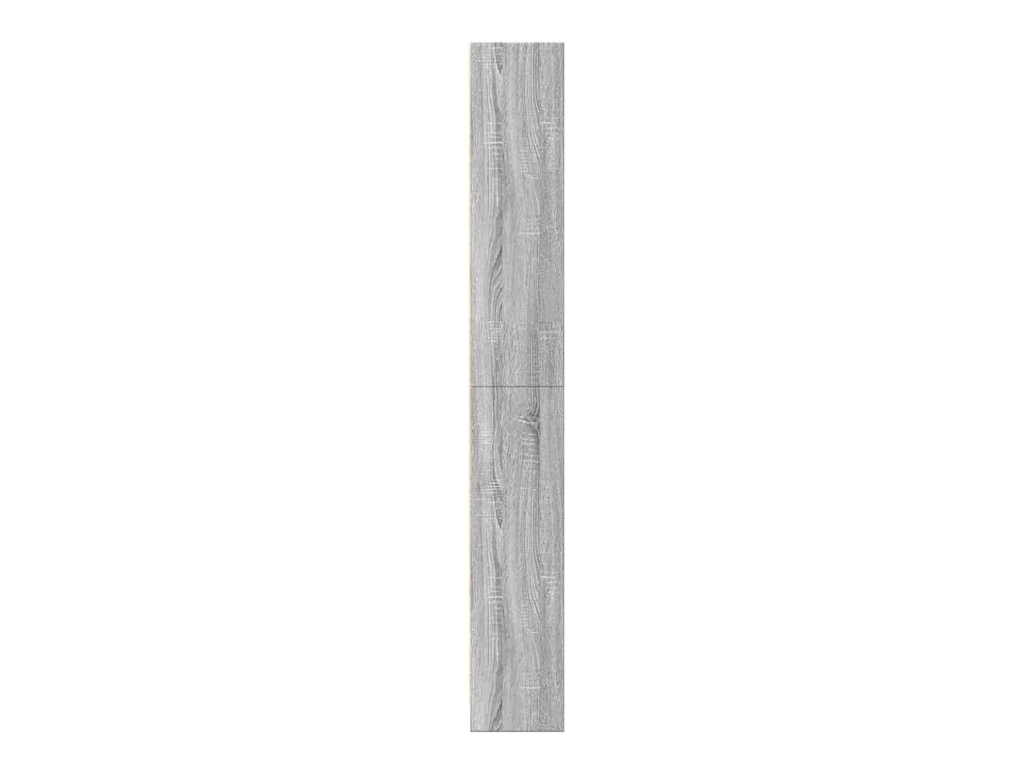 Estantería de madera de ingeniería gris Sonoma 60x24x176 cm