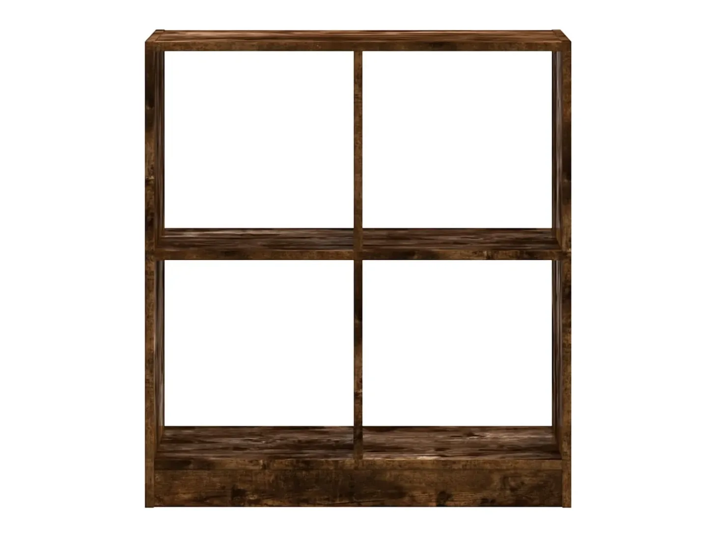 Estantería de madera de ingeniería roble ahumado 68,5x32x75 cm