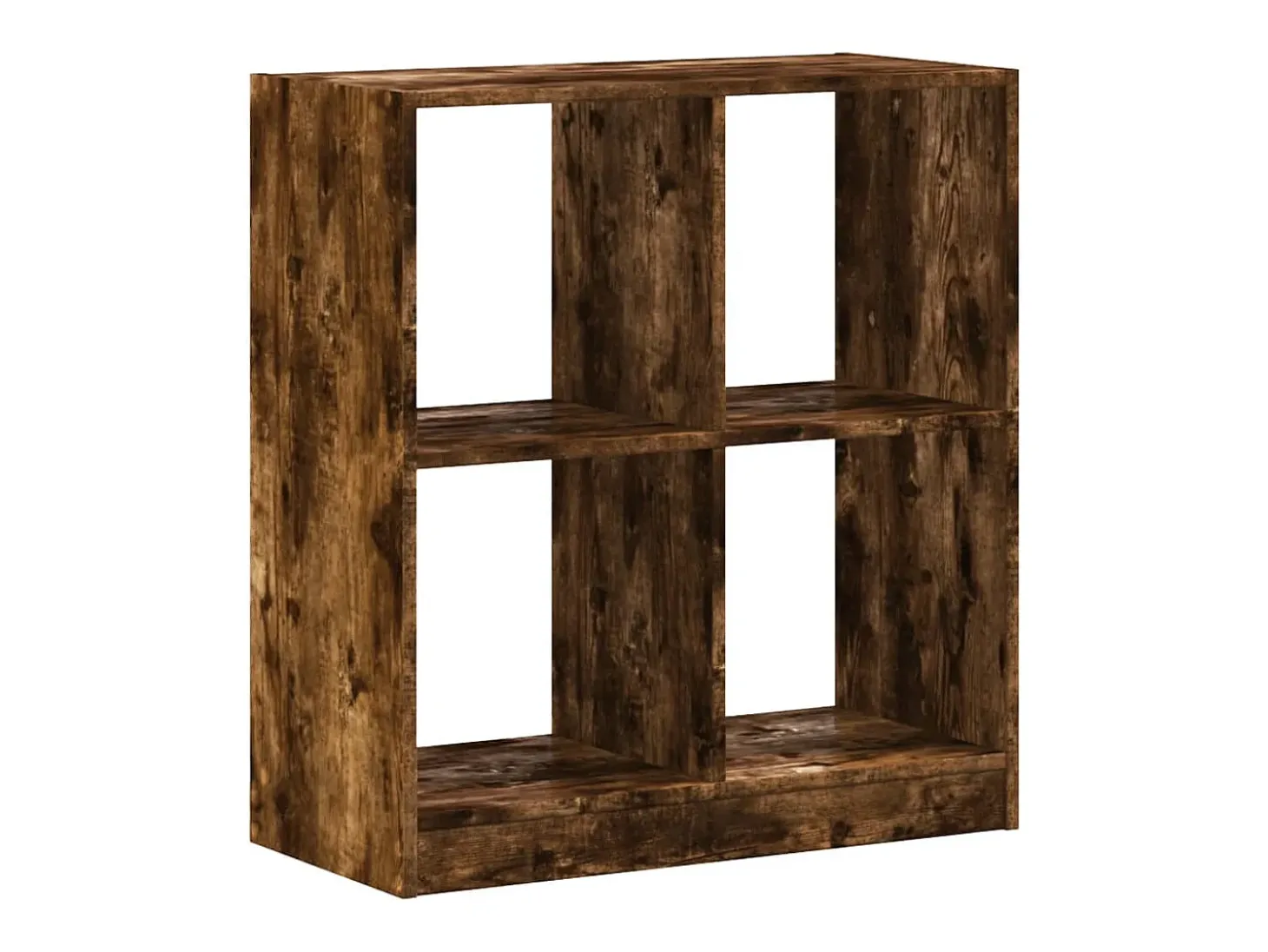 Estantería de madera de ingeniería roble ahumado 68,5x32x75 cm