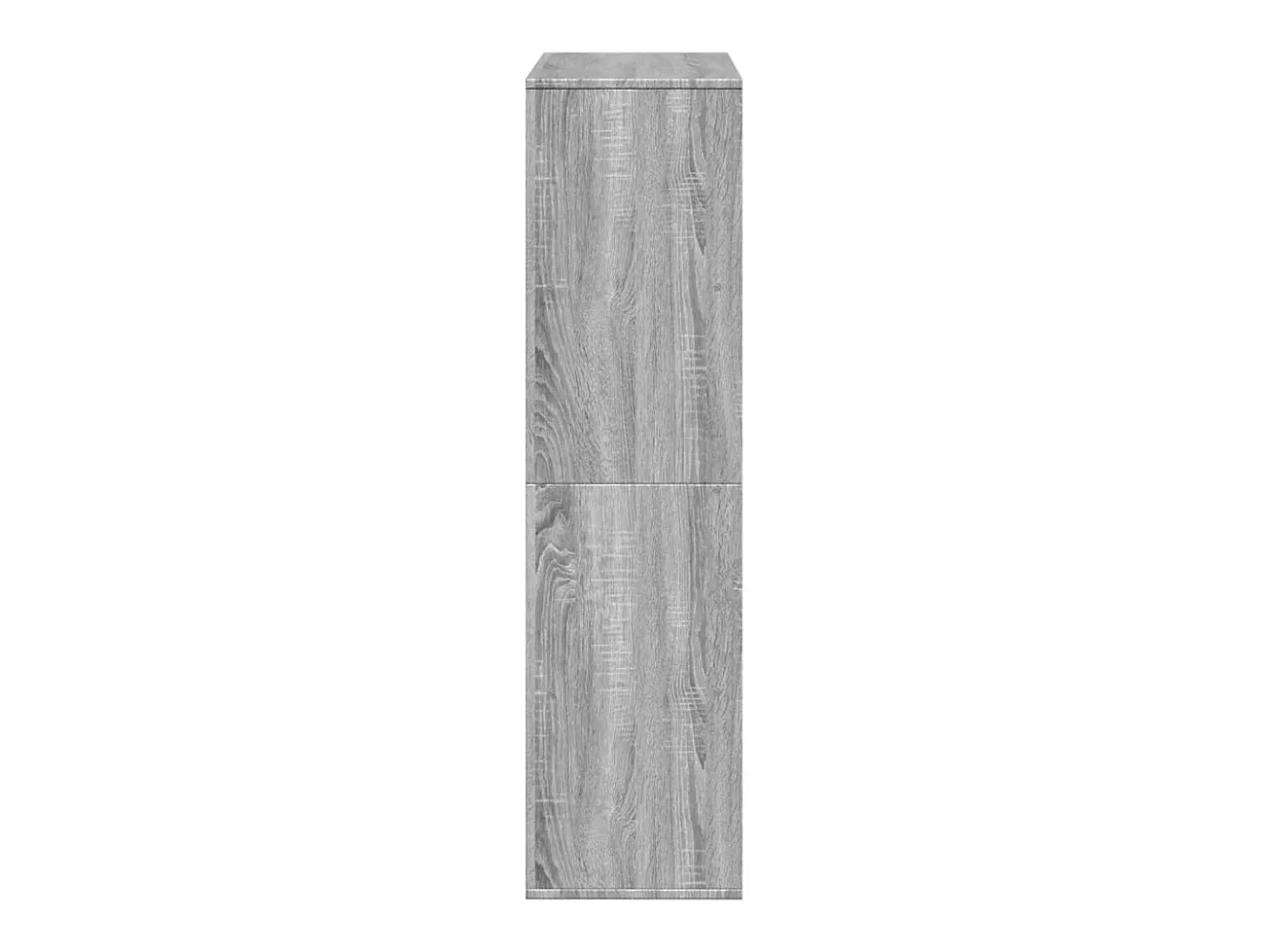 Estantería de madera de ingeniería gris Sonoma 100x33x125,5 cm