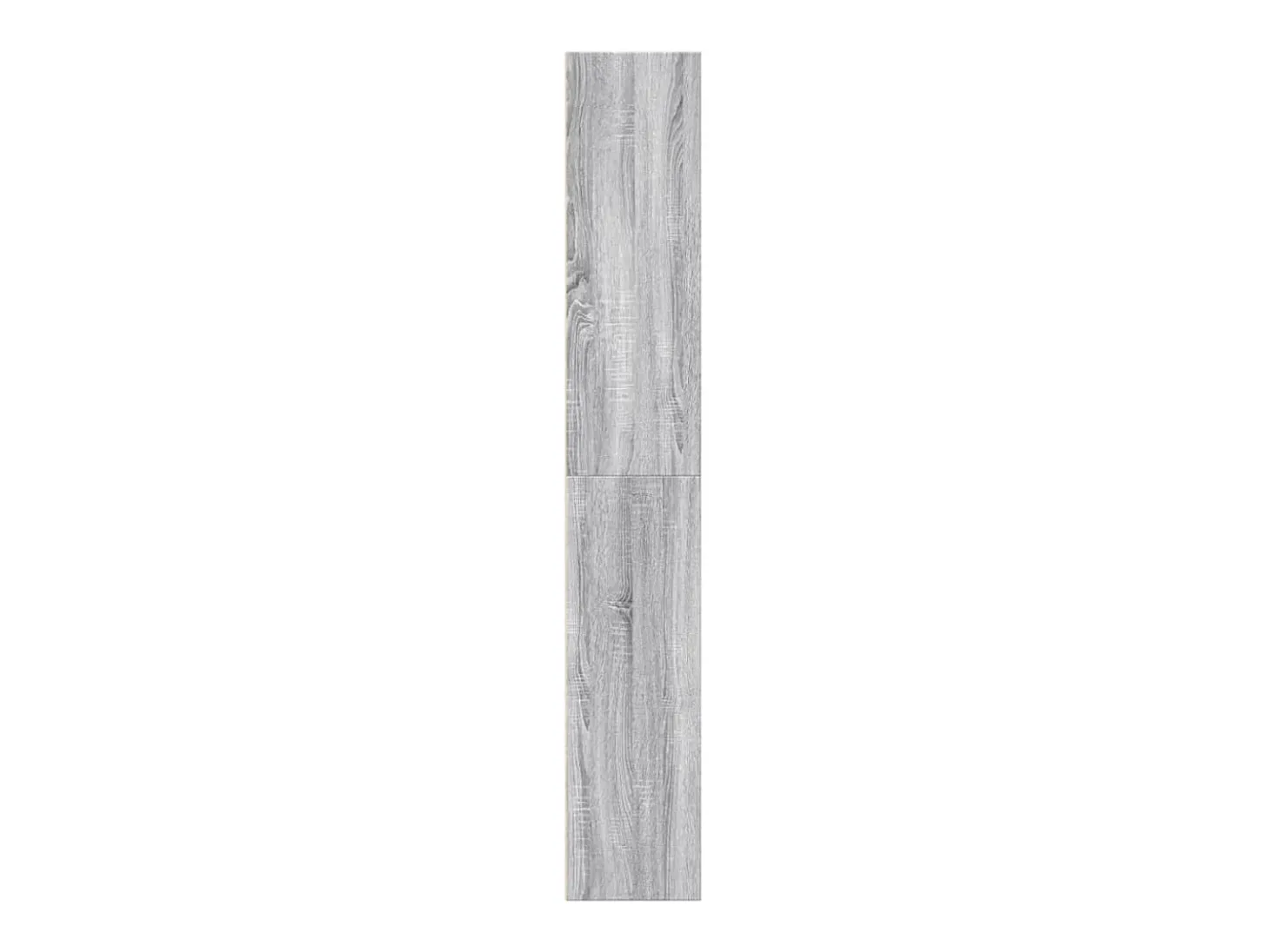Estantería de madera de ingeniería gris Sonoma 60x30x189 cm
