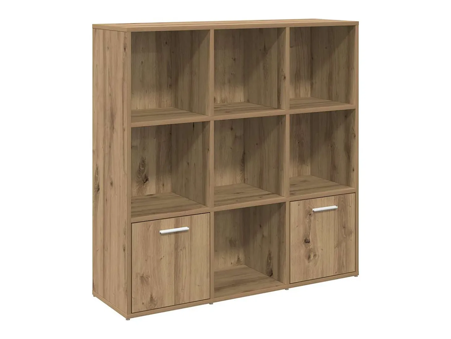 Estantería de madera de ingeniería roble artisan 98x29x97,5 cm