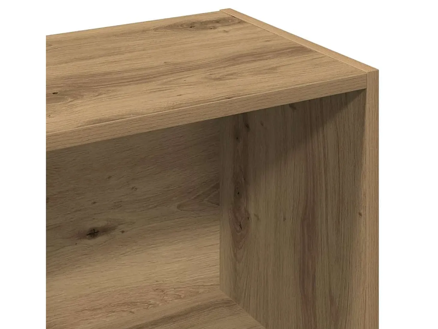 Estantería de madera de ingeniería roble artisan 98x29x97,5 cm