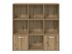 Estantería de madera de ingeniería roble artisan 98x29x97,5 cm