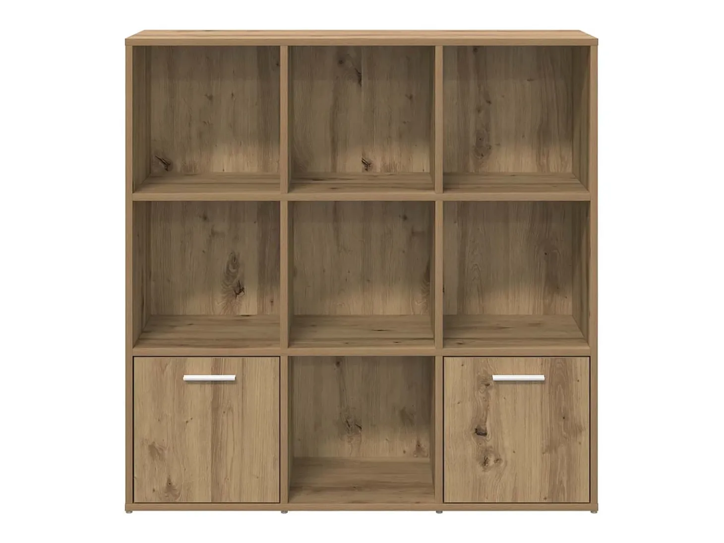 Estantería de madera de ingeniería roble artisan 98x29x97,5 cm