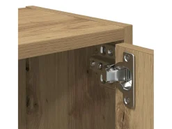 Estantería de madera de ingeniería roble artisan 40x24x77 cm