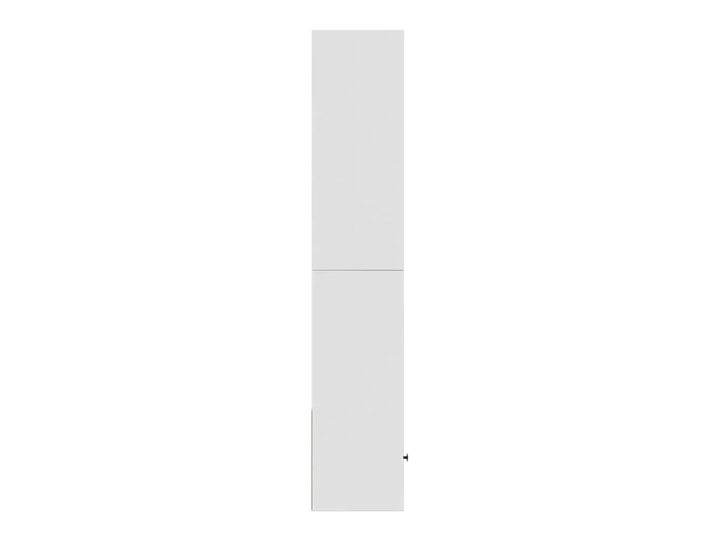 Estantería de madera de ingeniería blanca 40x36x189 cm