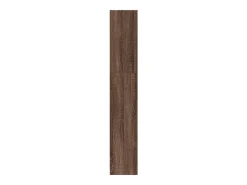 Estantería de madera de ingeniería marrón roble 80x24x143 cm