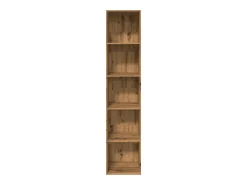 Estantería de madera de ingeniería roble artisian 40x30x189 cm