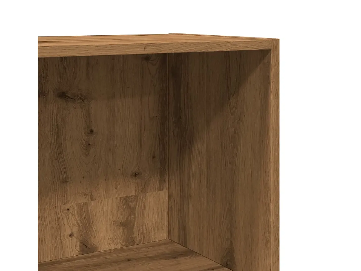 Estantería de madera de ingeniería roble artisian 40x30x189 cm