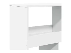 Estantería de madera de ingeniería blanca 100x33x187,5 cm