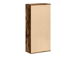 Estantería de madera de ingeniería roble ahumado 50x25x105 cm