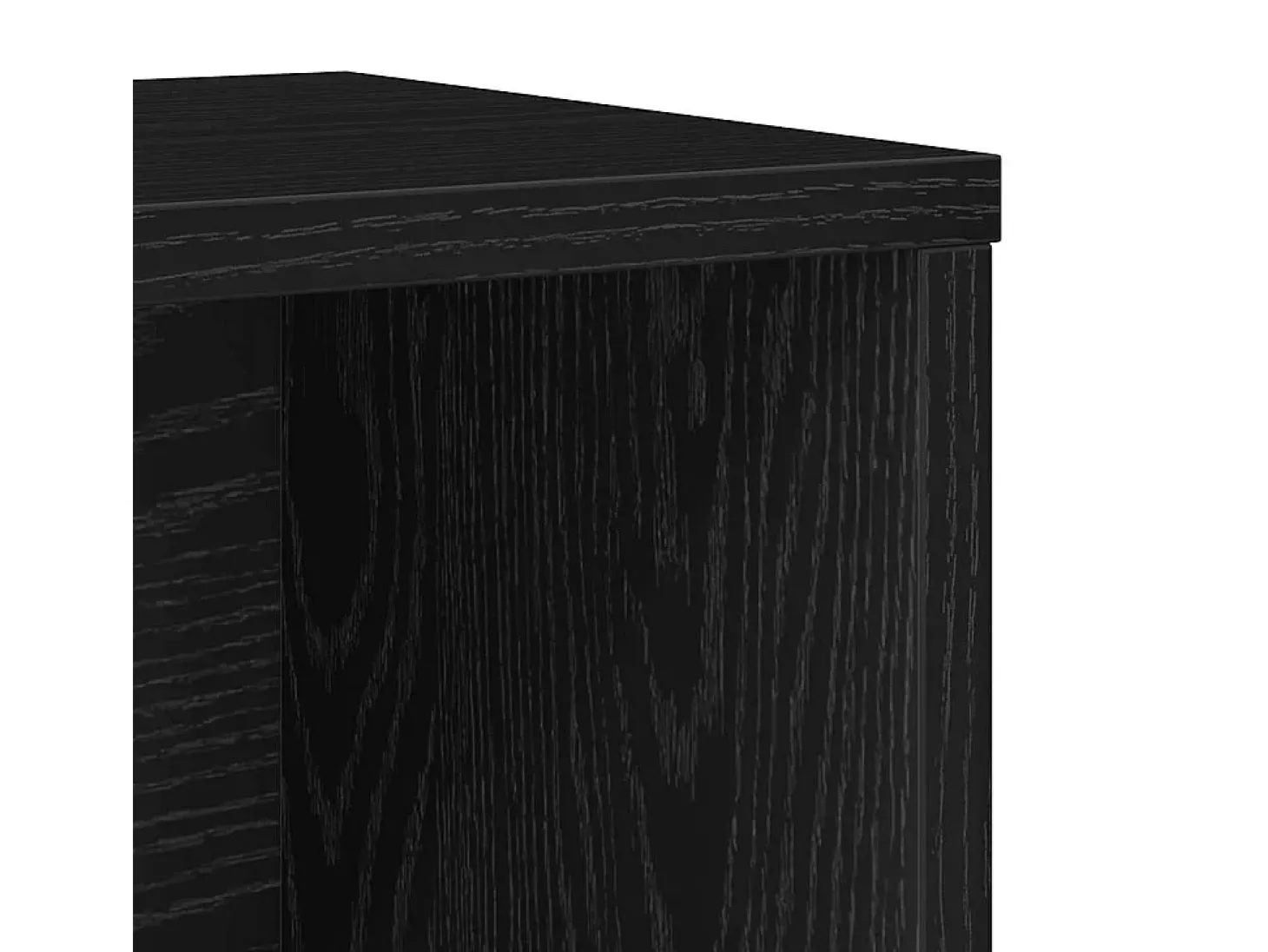 Estantería de madera de ingeniería roble negro 60x24x101,5 cm