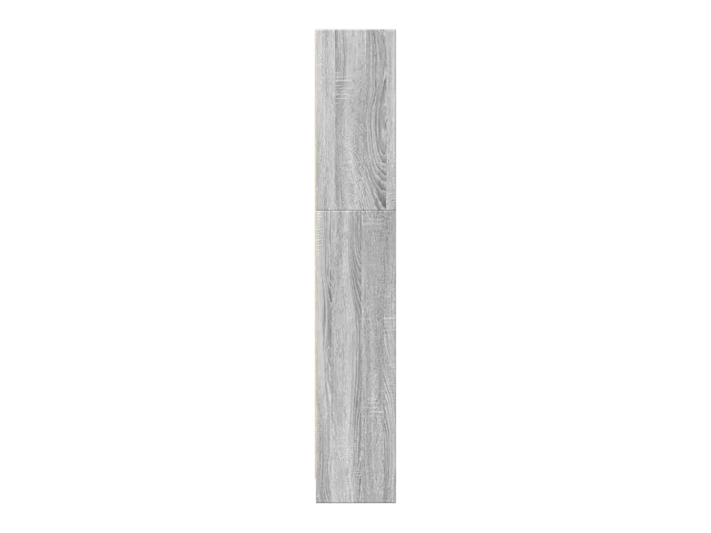 Estantería de madera de ingeniería gris Sonoma 40x24x143 cm