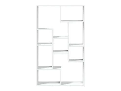 Estantería de madera de ingeniería blanco 72x20x120 cm