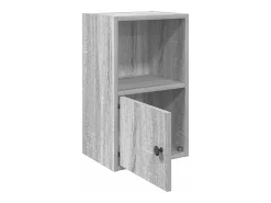 Estantería de madera de ingeniería gris sonoma 31x24x52 cm