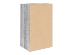 Estantería de madera de ingeniería gris sonoma 31x24x52 cm