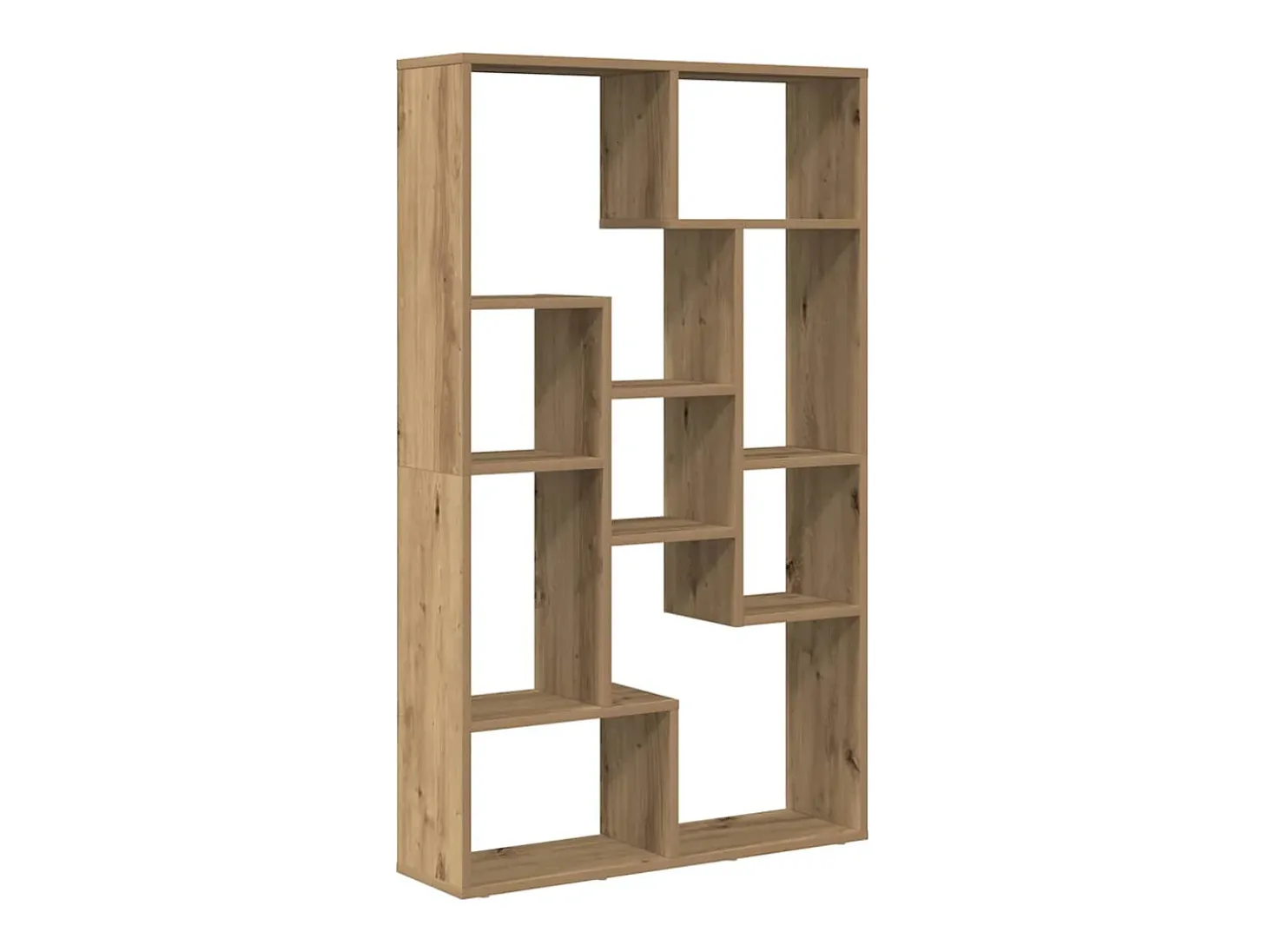 Estantería de madera de ingeniería roble artisian 72x20x120 cm